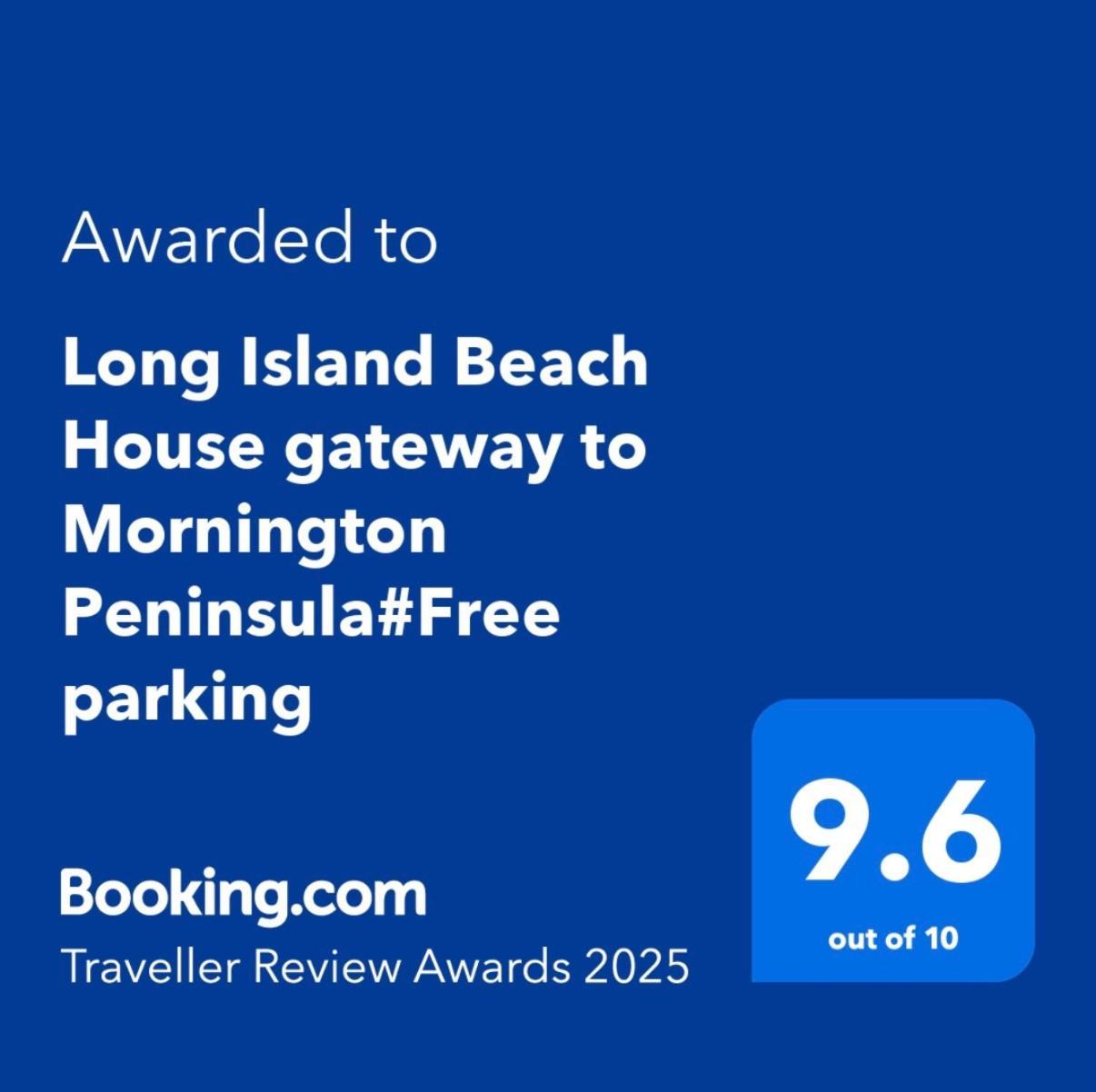 Vila Long Island Beach House Gateway To Mornington Peninsula#Free Parking Frankston Exteriér fotografie